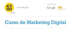 Curso Marketing Digital promovido por Google e IAB Spain